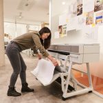 HP DesignJet T950 36in Multifunction Printer with Front Stacker & A3/A4 Catcher - Image 4