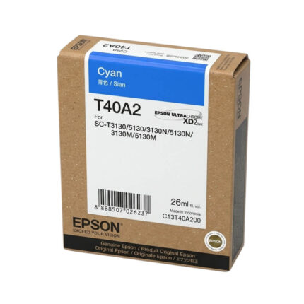 C13T40A200 - Ink, SC-T5130 / T3130 / T3130N, Cyan 26ml