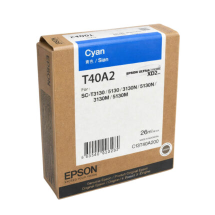 C13T40B200 - Ink, SC-T5130 / T3130 / T3130N, Cyan, 50ml
