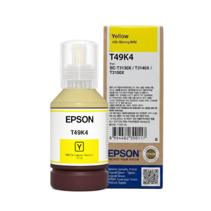 C13T49K400 - Epson SC-T3130X Ink, 140mL Yellow
