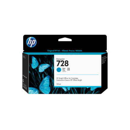 HP 728 130-ml Cyan Ink Cartridge