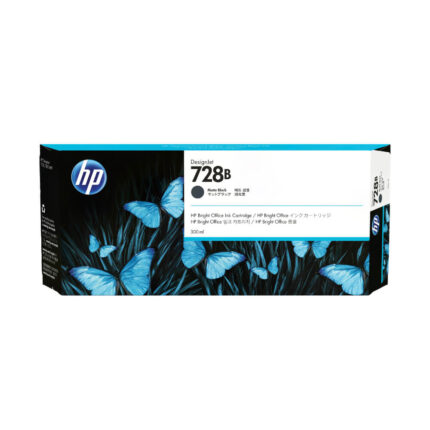 HP 728B 300-ml Matte Black Cartridge