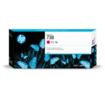 HP 738 300-ml Magenta DesignJet Ink Cartridge