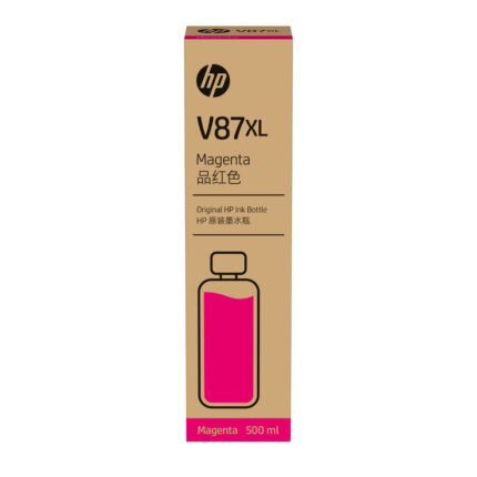 HP V87XL 500-ml Magenta Bottled Ink Cartridge