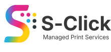 S-click logo